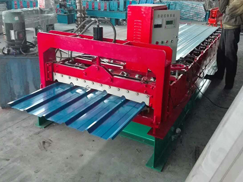 1200mm input roof roll forming machine