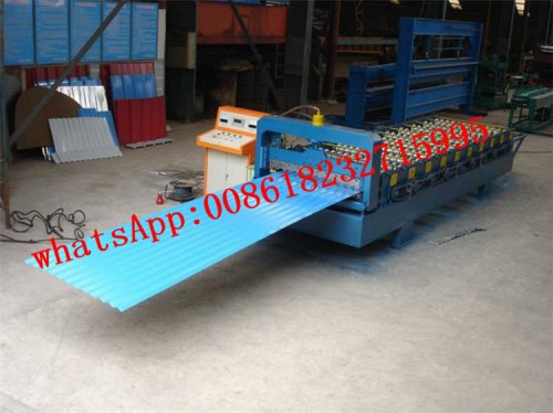 color steel roof forming machine