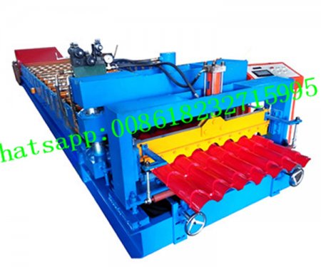 roofing tile forming machine